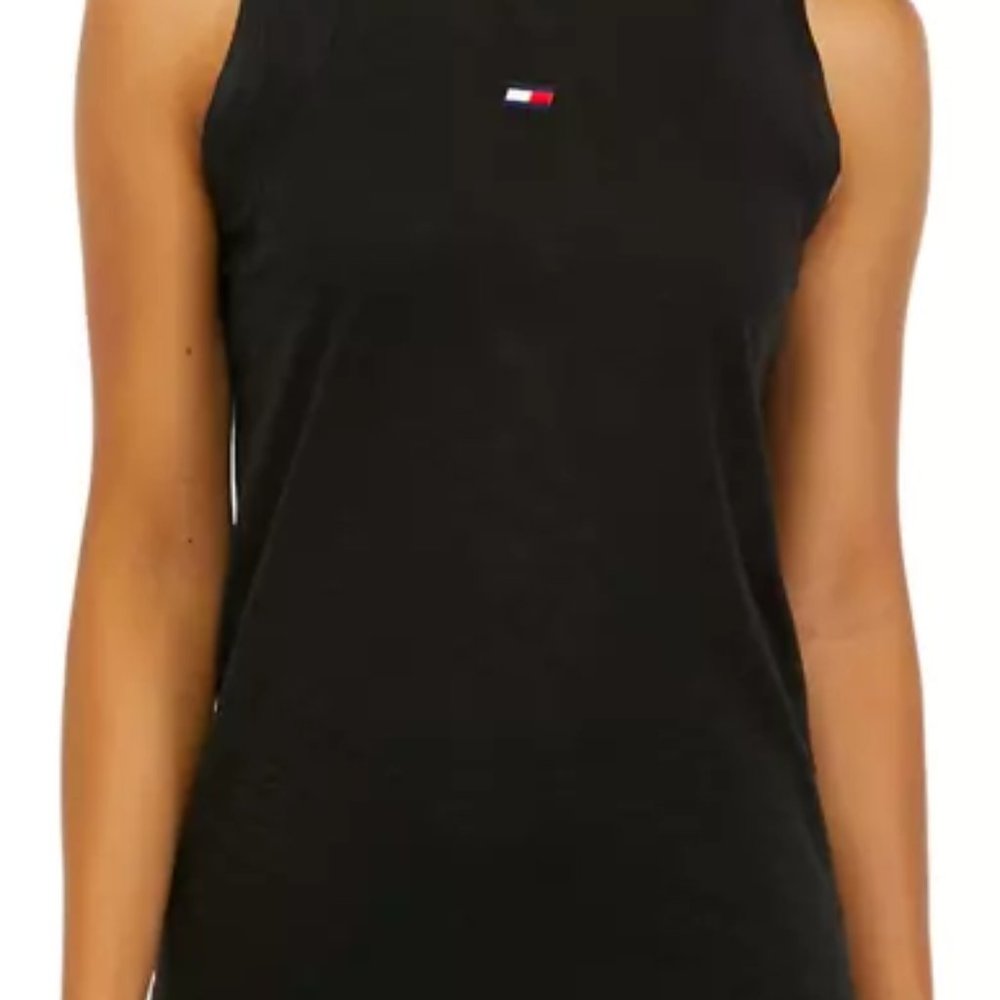 Tommy Hilfiger Sport Women's Tie Back Logo Tank Size Large
